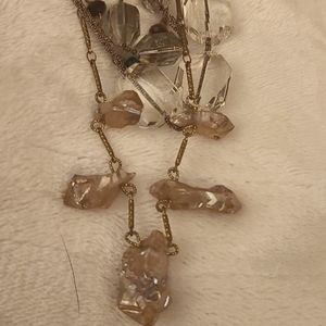 Anthropologie multi strand necklace